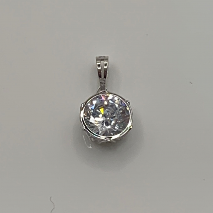 MEDALHA OURO BRANCO 19K