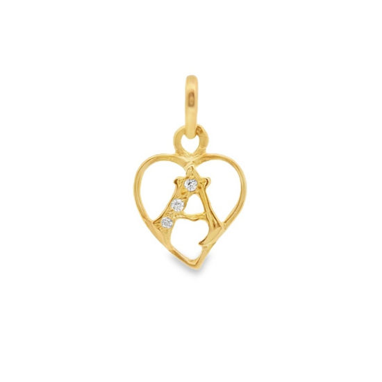 MEDALHA OURO AMARELO 19K