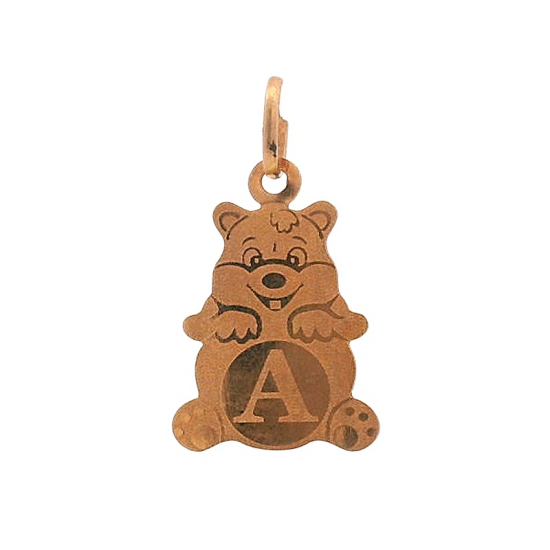 MEDALHA OURO AMARELO 19K