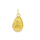 MEDALHA OURO AMARELO 19K
