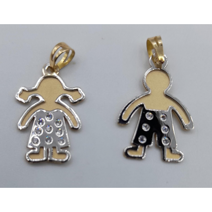 MEDALHA OURO AMARELO 19K