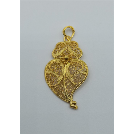 MEDALHA OURO AMARELO 19K