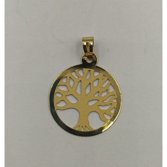 MEDALHA OURO AMARELO 19K