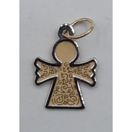 MEDALHA OURO AMARELO 19K