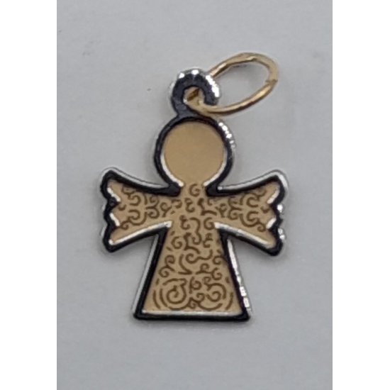 MEDALHA OURO AMARELO 19K