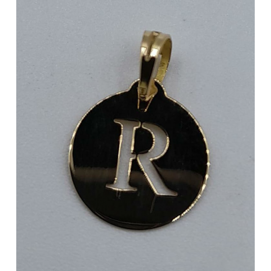 MEDALHA OURO AMARELO 19K