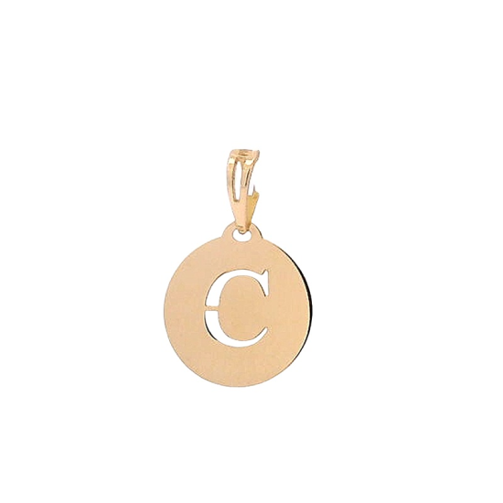 MEDALHA OURO AMARELO 19K