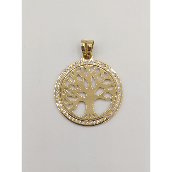 MEDALHA OURO AMARELO 19K