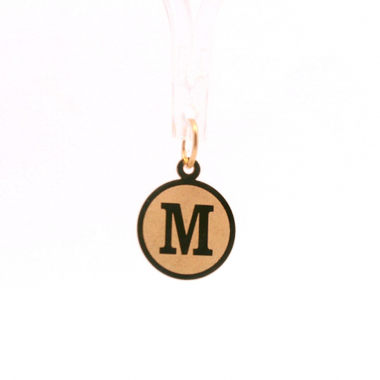 MEDALHA OURO AMARELO 19K