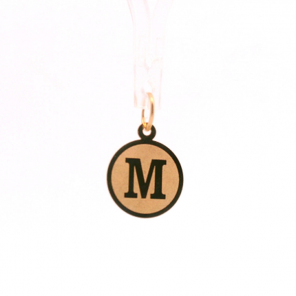MEDALHA OURO AMARELO 19K