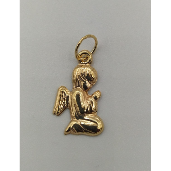MEDALHA OURO AMARELO 19K