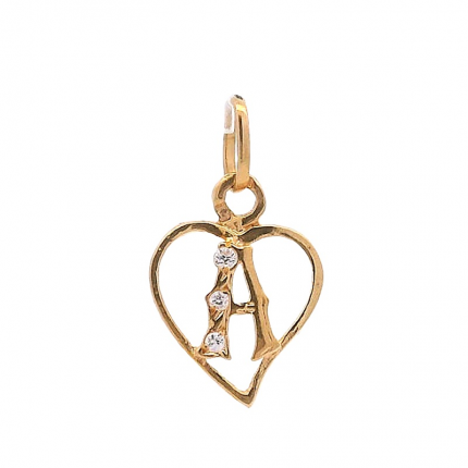 MEDALHA OURO AMARELO 19K