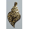 MEDALHA OURO AMARELO 19K