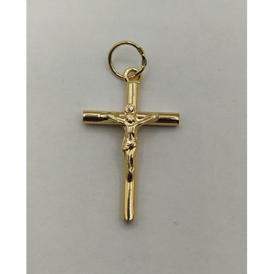 CRUCIFIXO OURO AMARELO 19K