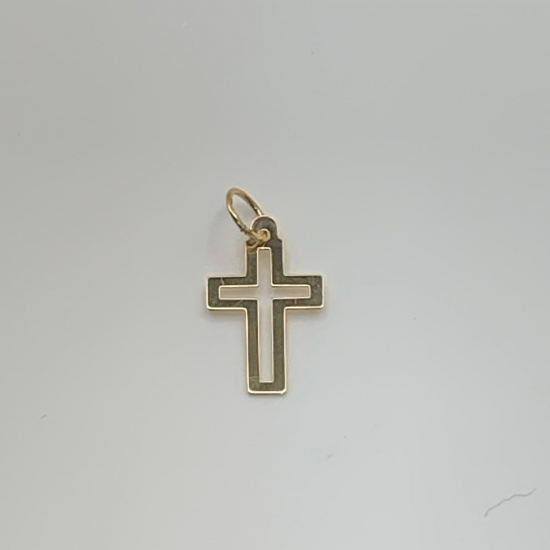 CRUZ OURO AMARELO 19K