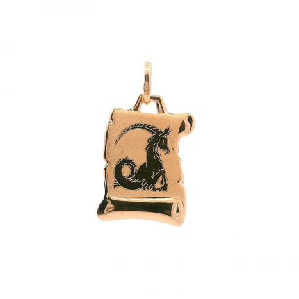 MEDALHA OURO AMARELO 19K