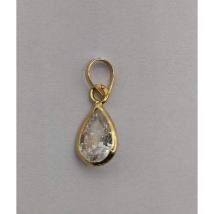 MEDALHA OURO AMARELO 19K