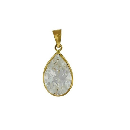 MEDALHA OURO AMARELO 19K