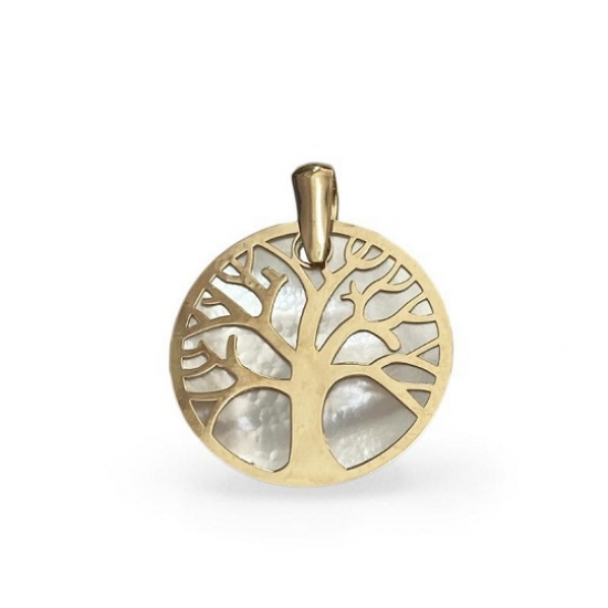 MEDALHA OURO AMARELO 19K