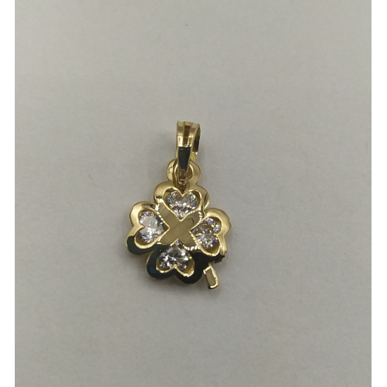 MEDALHA OURO AMARELO 19K