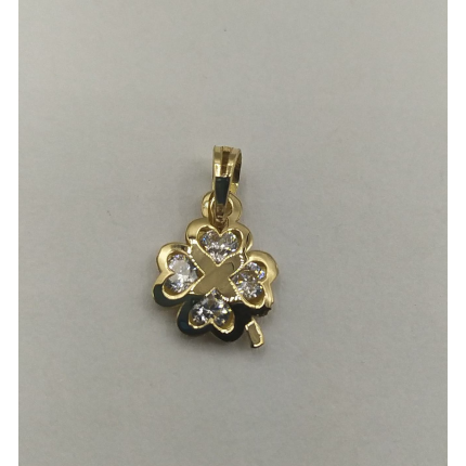 MEDALHA OURO AMARELO 19K