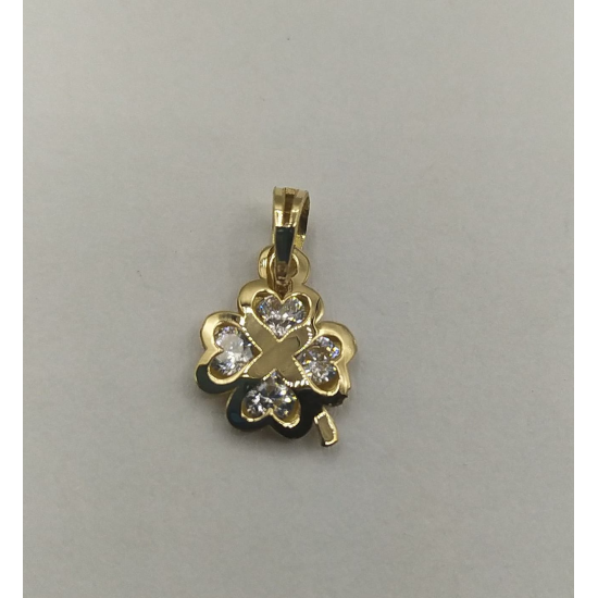 MEDALHA OURO AMARELO 19K