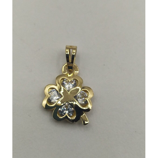 MEDALHA OURO AMARELO 19K