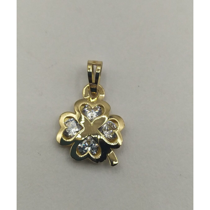 MEDALHA OURO AMARELO 19K