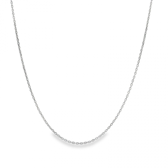 COLAR OURO BRANCO 19K