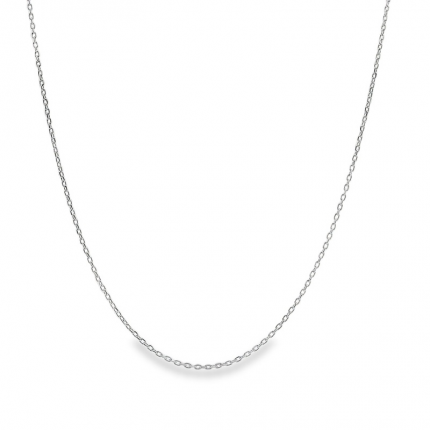 COLAR OURO BRANCO 19K