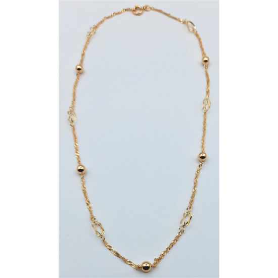 COLAR OURO AMARELO 19K