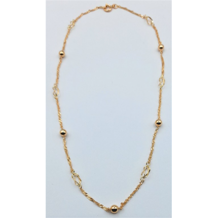 COLAR OURO AMARELO 19K