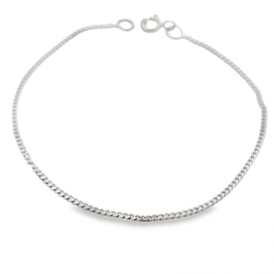 PULSEIRA OURO BRANCO 19K