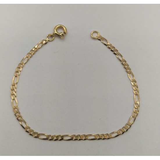 Pulseira Ouro Amarelo 19k Criança