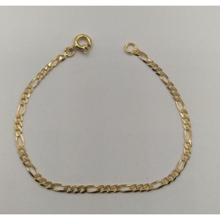 PULSEIRA OURO AMARELO 19K CRIANÇA