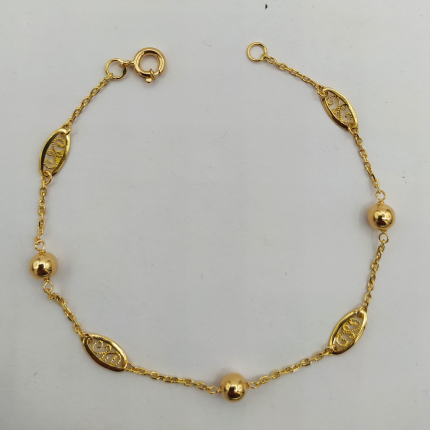 PULSEIRA OURO AMARELO 19K