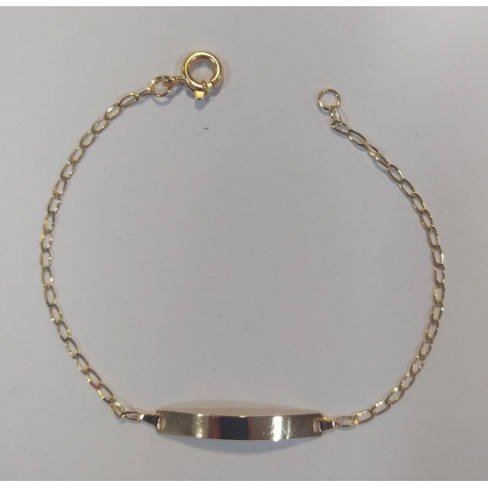 PULSEIRA OURO AMARELO 19K CRIANÇA