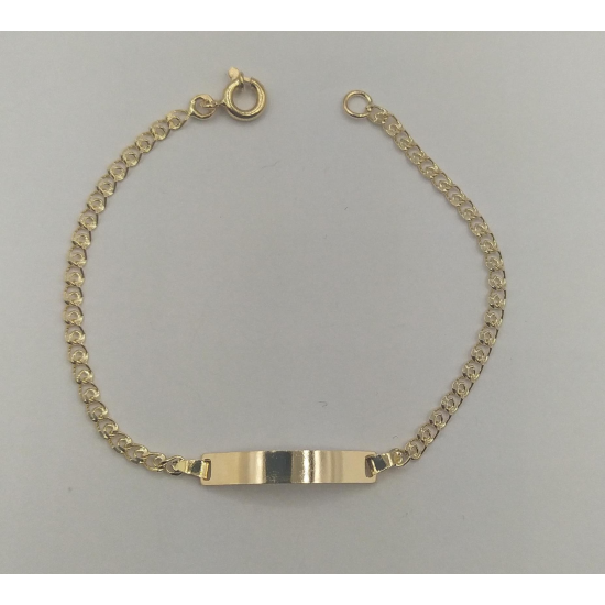 Pulseira Ouro Amarelo 19k Criança