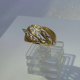 ANEL BICOLOR OURO 19K ANEL BICOLOR OURO 19K