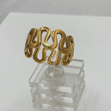 Anel Ouro Amarelo 19k