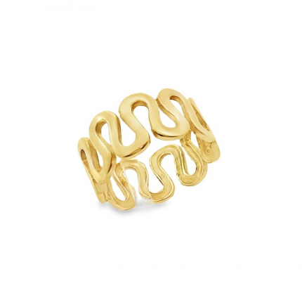 ANEL OURO AMARELO 19K