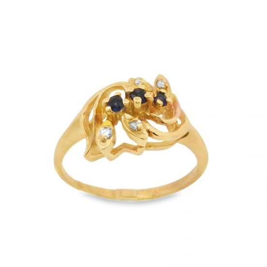 ANEL OURO AMARELO 19K