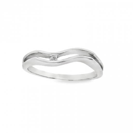 ANEL OURO BRANCO 19K ANEL OURO BRANCO 19K