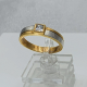 ANEL BICOLOR OURO 19K ANEL BICOLOR OURO 19K