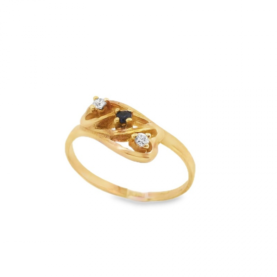 ANEL OURO AMARELO 19K