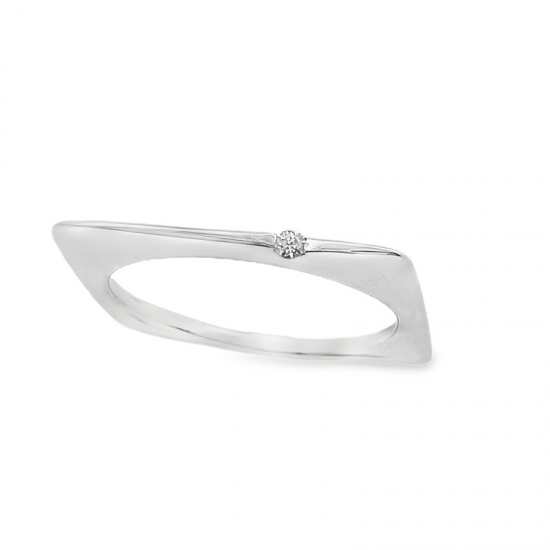ANEL OURO BRANCO 19K ANEL OURO BRANCO 19K