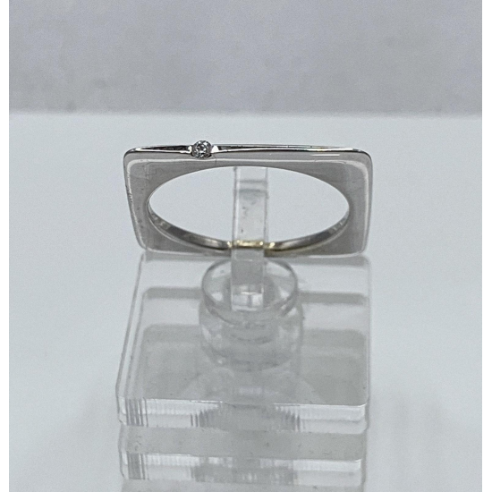 ANEL OURO BRANCO 19K ANEL OURO BRANCO 19K