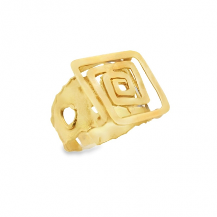 ANEL OURO 19K