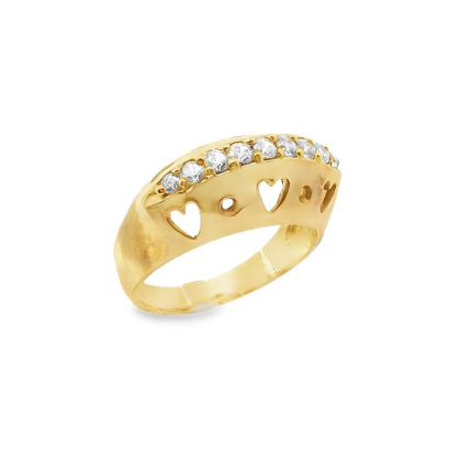 ANEL OURO AMARELO 19K