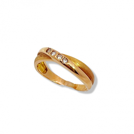 ANEL OURO AMARELO 19K